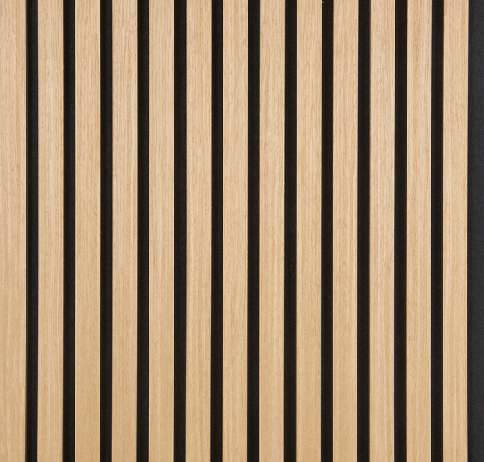 Akustikkpanel Quanti Light Oak 18 x 520 x 2440 mm